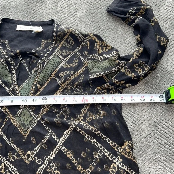 Isabel Marant Etoile Tunic / Dress with Beaded collar SZ 40 - Picture 8 of 12